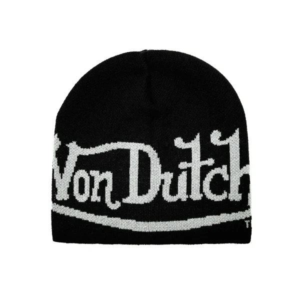 black-y2k-logo-beanie