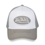 gray-white-trucker