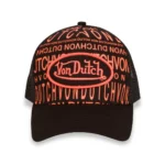 monogram-black-orange-trucker