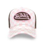 pink-white-checker-trucker
