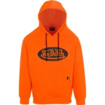 unisex-black-orange-hoodie