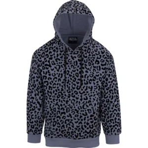 unisex-blueberry-cheetah-print-hoodie