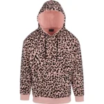 unisex-pink-cheetah-hoodie