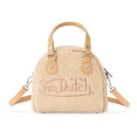 von-dutch-beige-sherpa-bowling-bag
