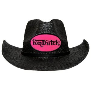 von-dutch-black-and-hot-pink-vintage-ranch-cowboy-hat