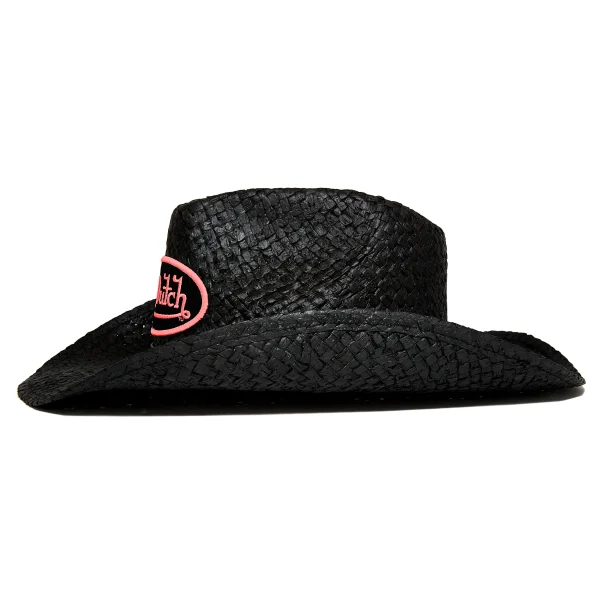 von-dutch-black-and-pink-classic-cowboy-hat-2