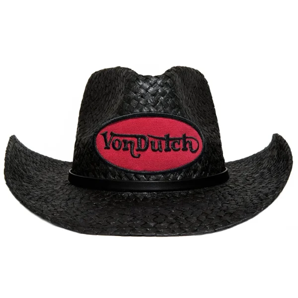 von-dutch-black-and-red-vintage-ranch-cowboy-hat