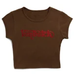 von-dutch-brown-and-red-ranch-logo-rhinestone-baby-tee