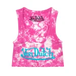 von-dutch-classic-womens-tie-dye-pink-crop-tank