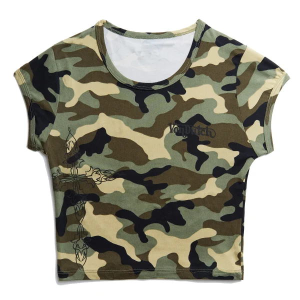 von-dutch-green-camo-chopper-cross-baby-tee