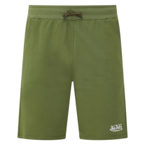 von-dutch-mini-logo-signature-military-green-shorts