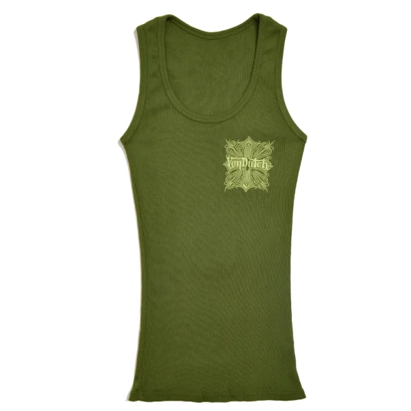 von-dutch-olive-green-classic-chopper-tank-top
