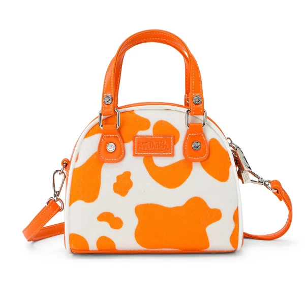 von-dutch-orange-cow-print-bowling-bag-3