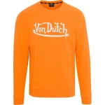 von-dutch-originals-logo-orange-crew-neck-sweater