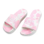 von-dutch-pink-white-cow-print-pony-hair-slides